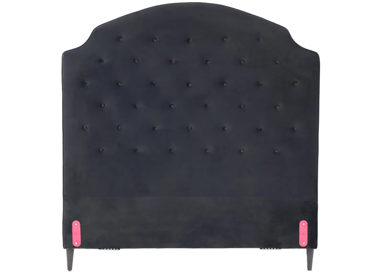 King 70" Button Tufted Arched Upholstered Headboard