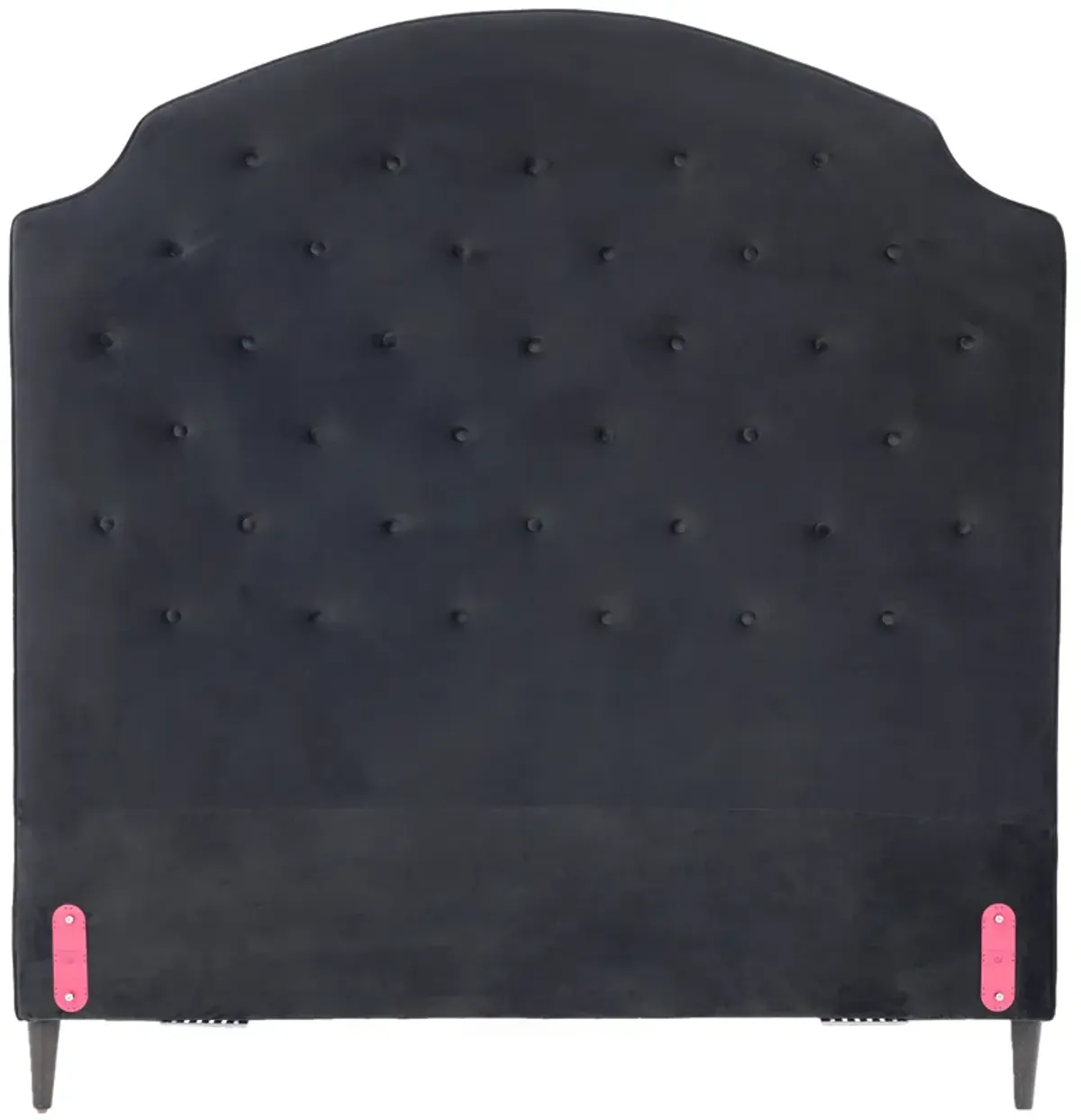 King 70" Button Tufted Arched Upholstered Headboard