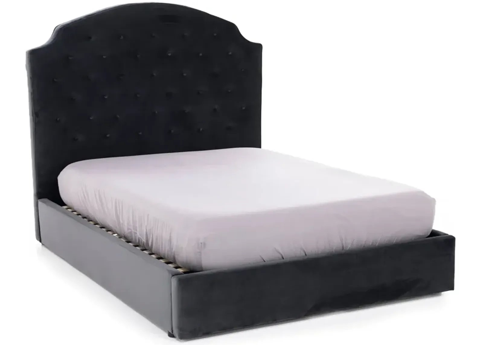 Luxe 70" King Upholstered Storage Bed