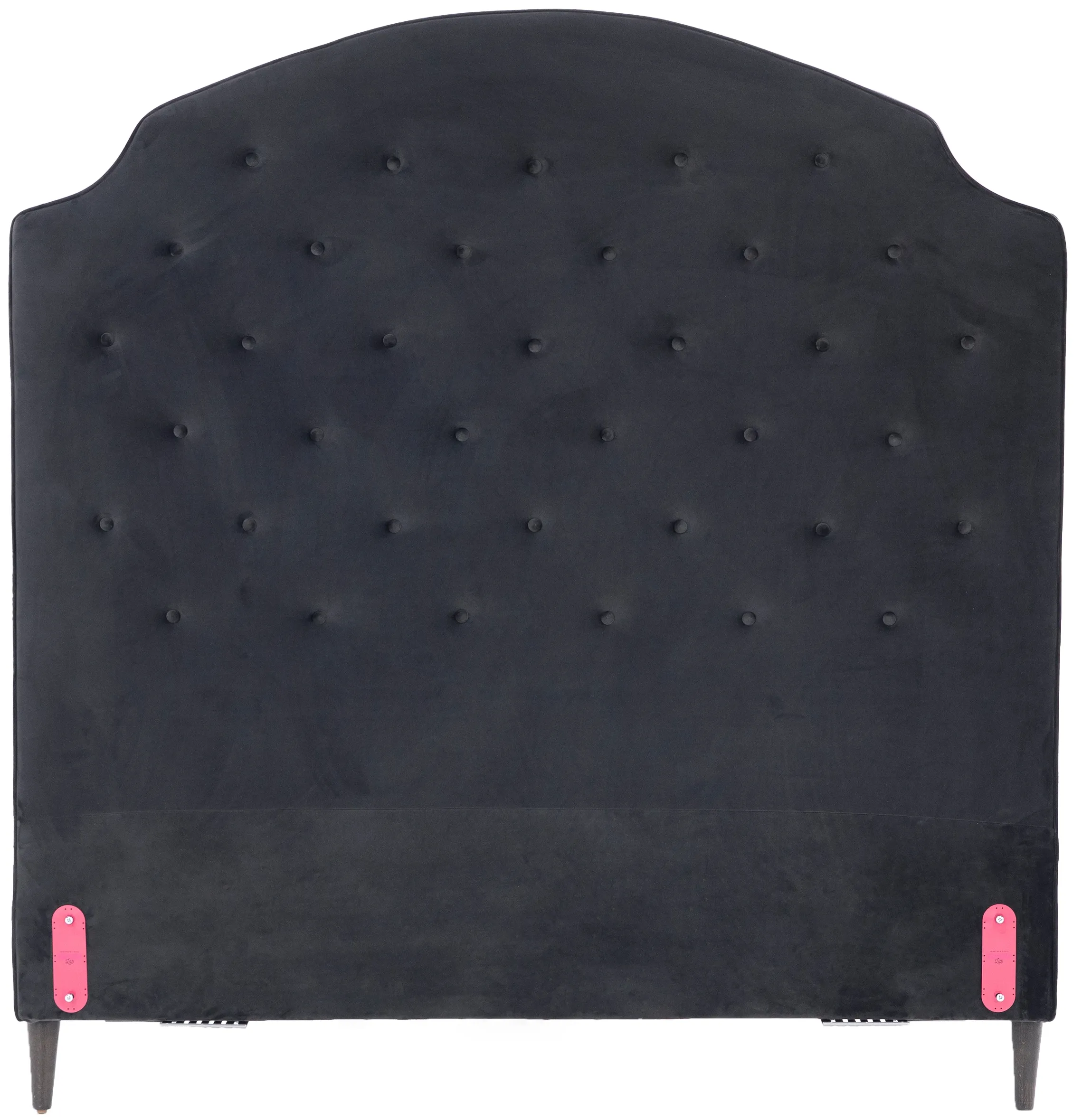 Queen 70" Button Tufted Arched Upholstered Headboard