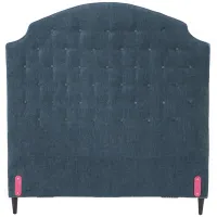 King 70" Button Tufted Arched Upholstered Headboard