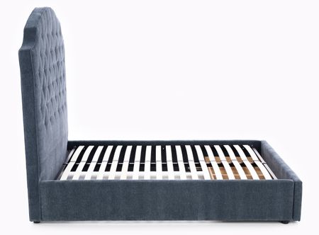 Luxe 70" Queen Upholstered Storage Bed