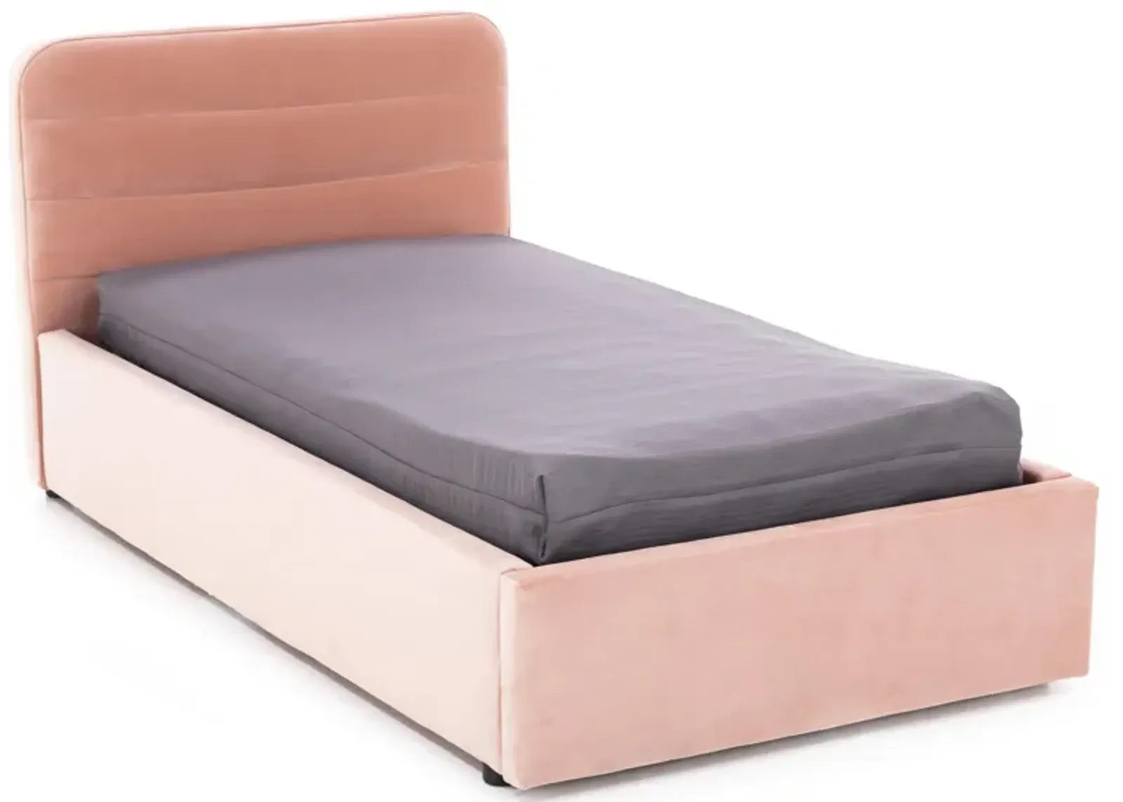 Modern 38" Twin Upholstered Storage Bed