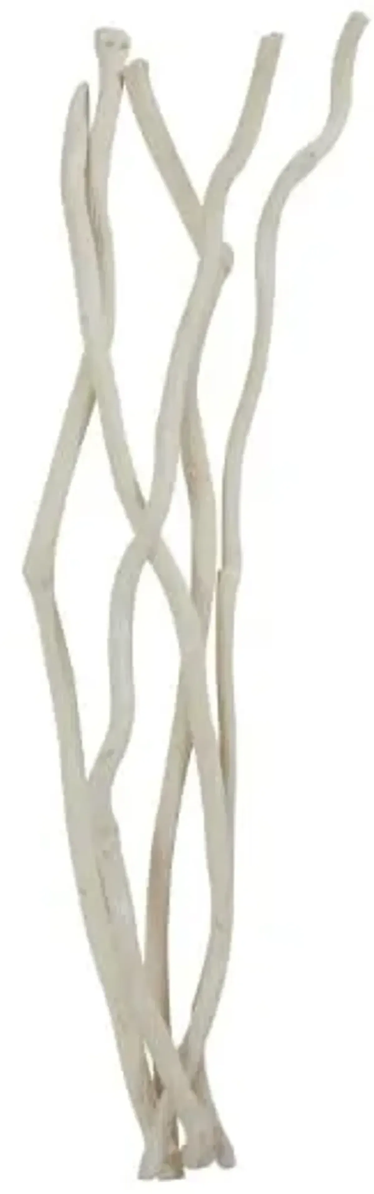 White Wood Branches Bundle 11"W x 39"H