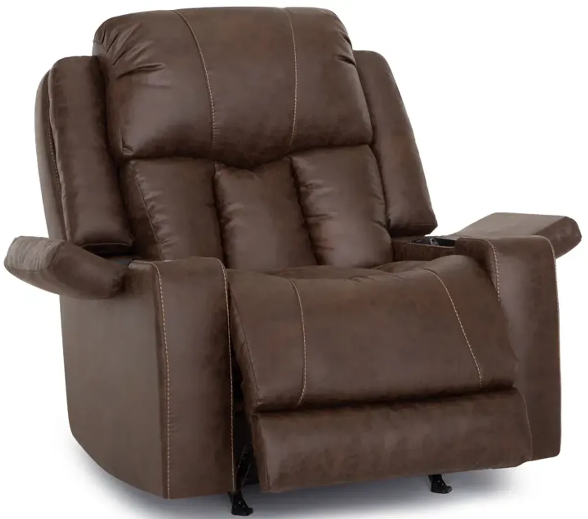 Euphoria Power Headrest Recliner With Massage in Espresso