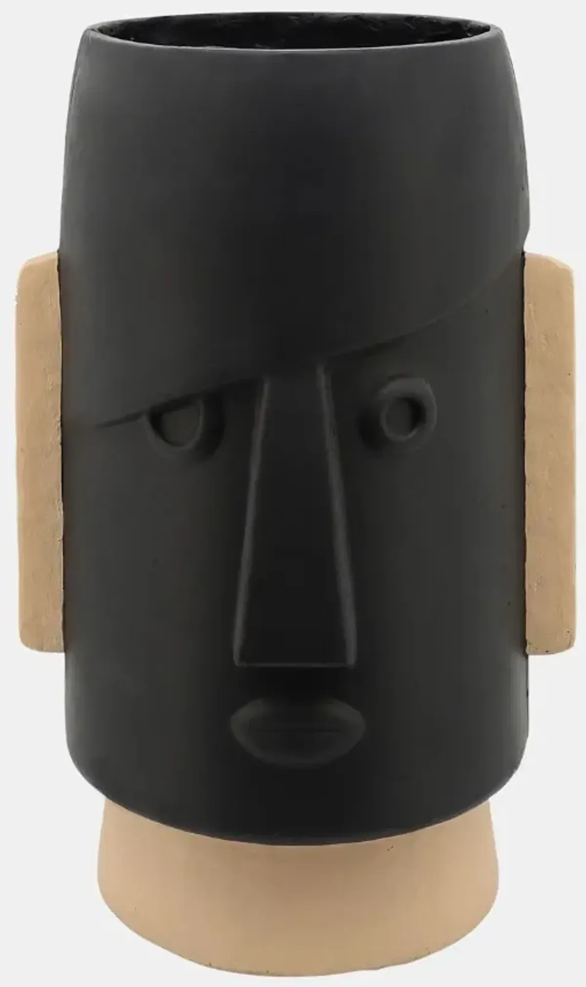 Abstract Face Vase 13"W x 22"H