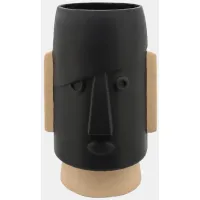 Abstract Face Vase 13"W x 22"H