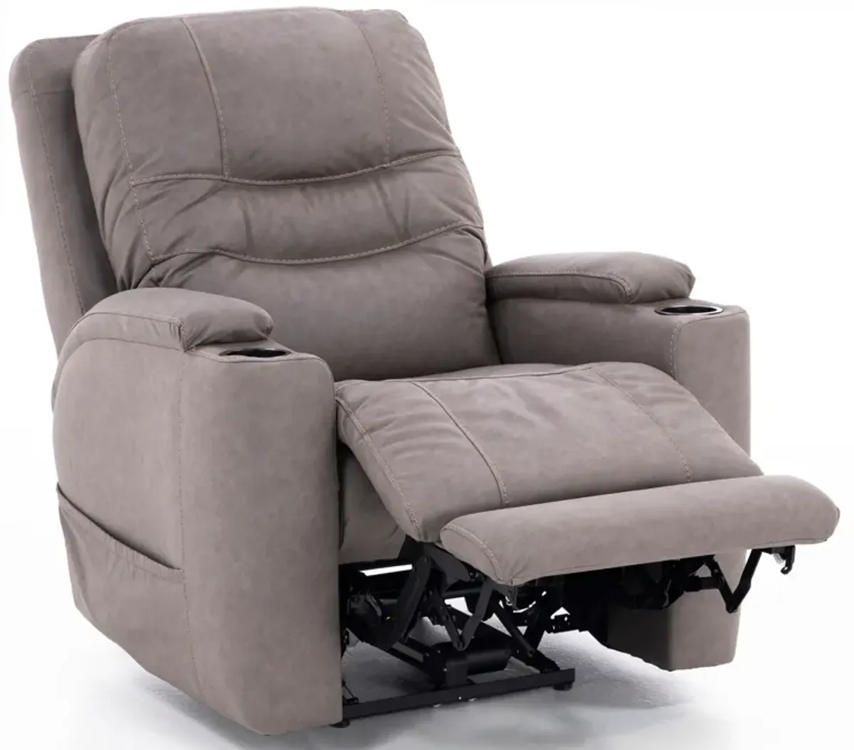 Chet Fully Loaded Wall Saver Recliner in Grey