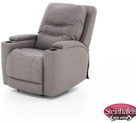Chet Fully Loaded Wall Saver Recliner in Grey