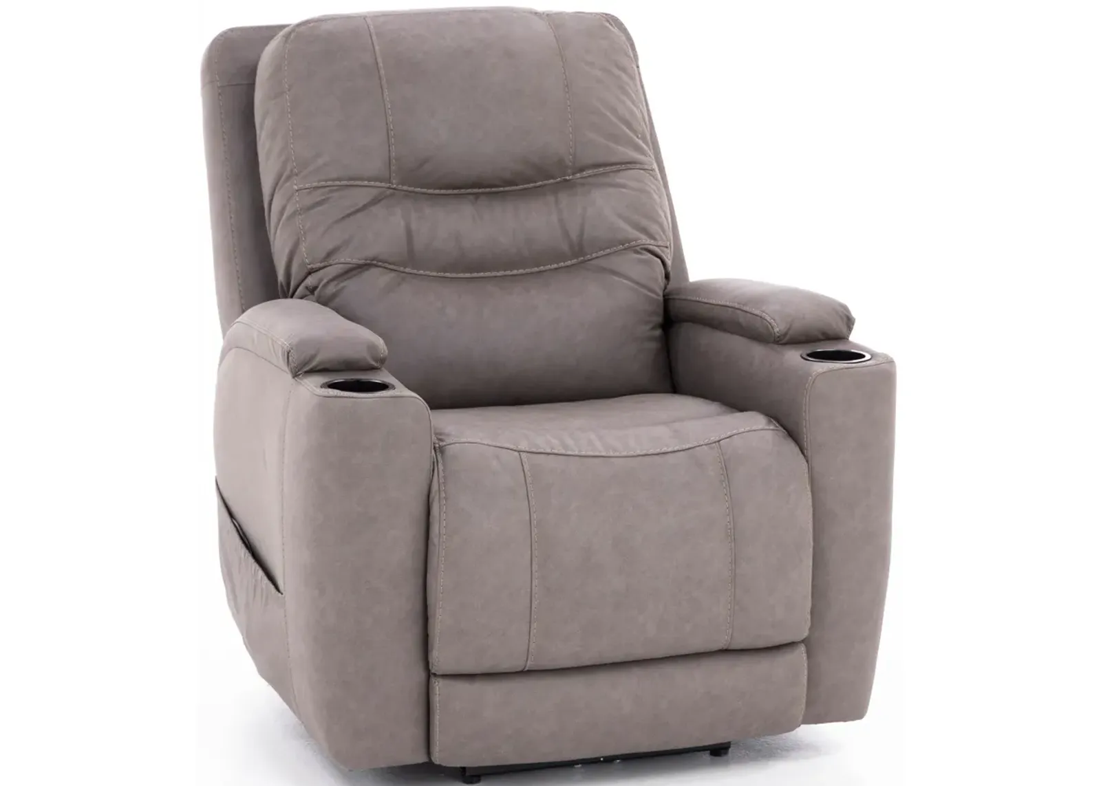 Chet Fully Loaded Wall Saver Recliner in Grey