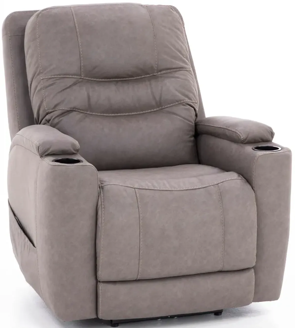 Chet Fully Loaded Wall Saver Recliner in Grey