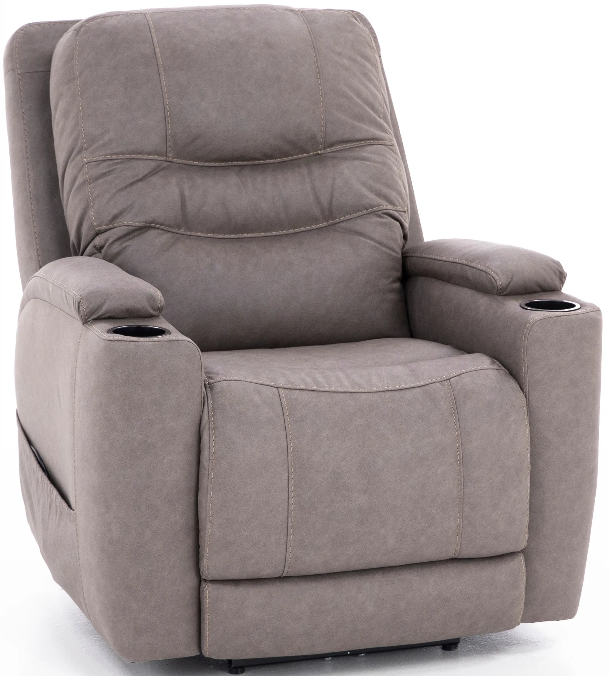 Chet Fully Loaded Wall Saver Recliner in Grey