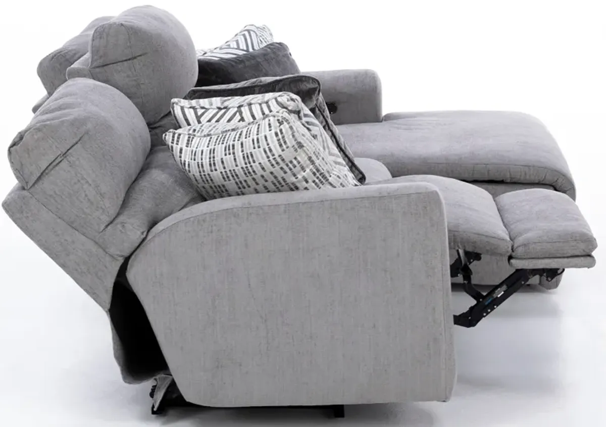 Brisbane 3-Pc. Power Reclining Chaise Sofa