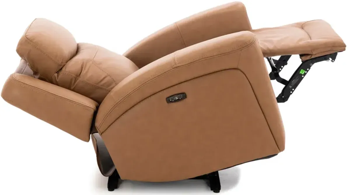 Lightyear Leather Power Headrest Zero Gravity Recliner