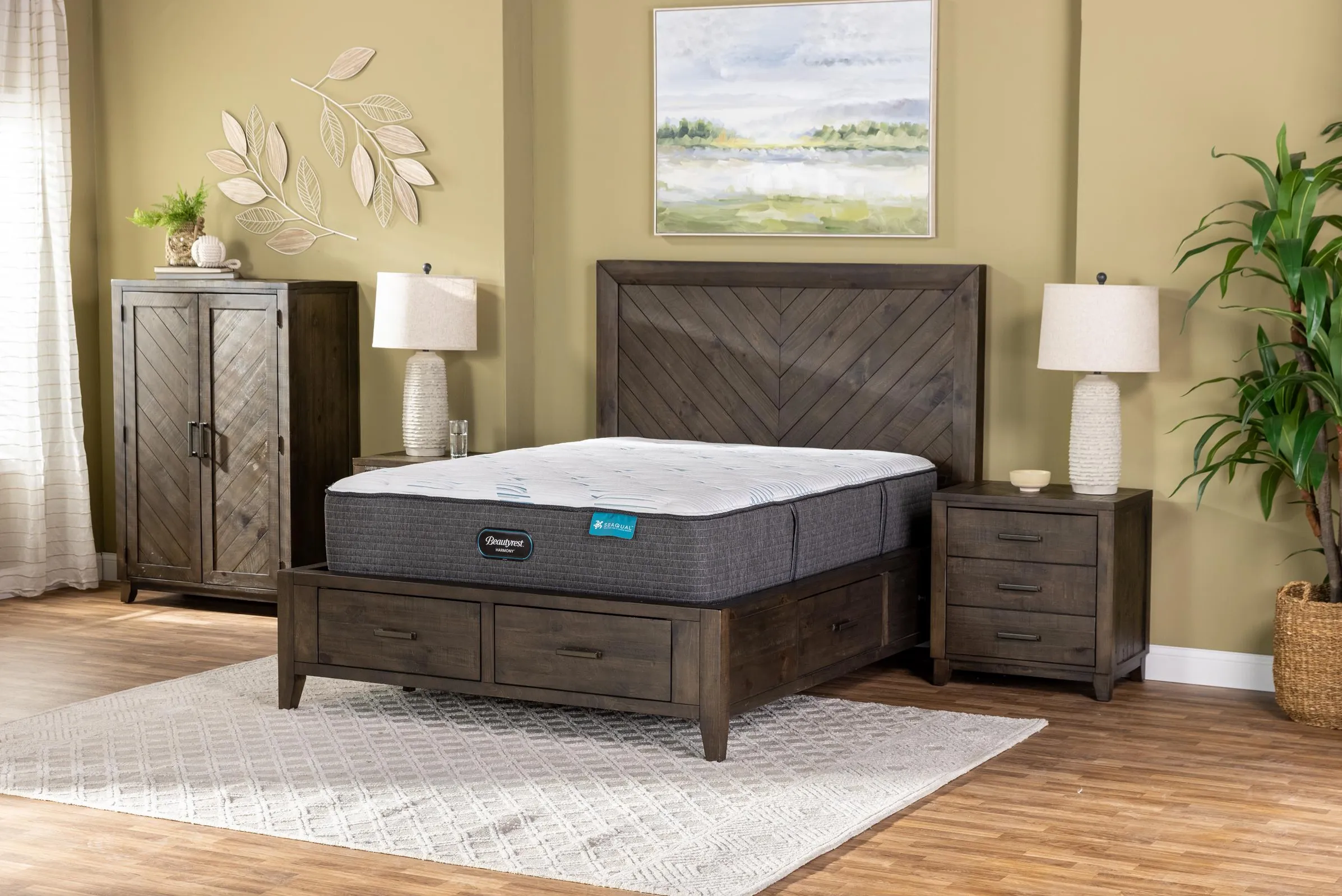 Beautyrest Harmony Draycott Medium Firm Queen Mattress