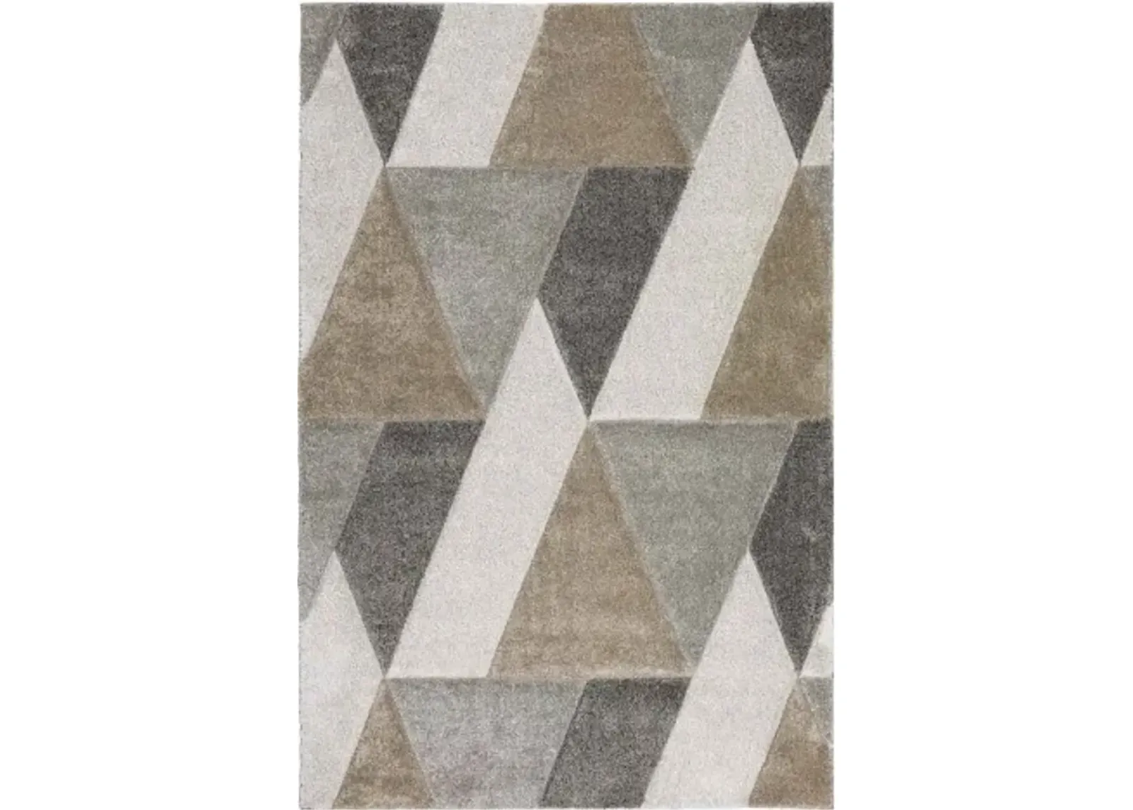 Carmona Pewter Area Rug 5'1"W x 7'5"L