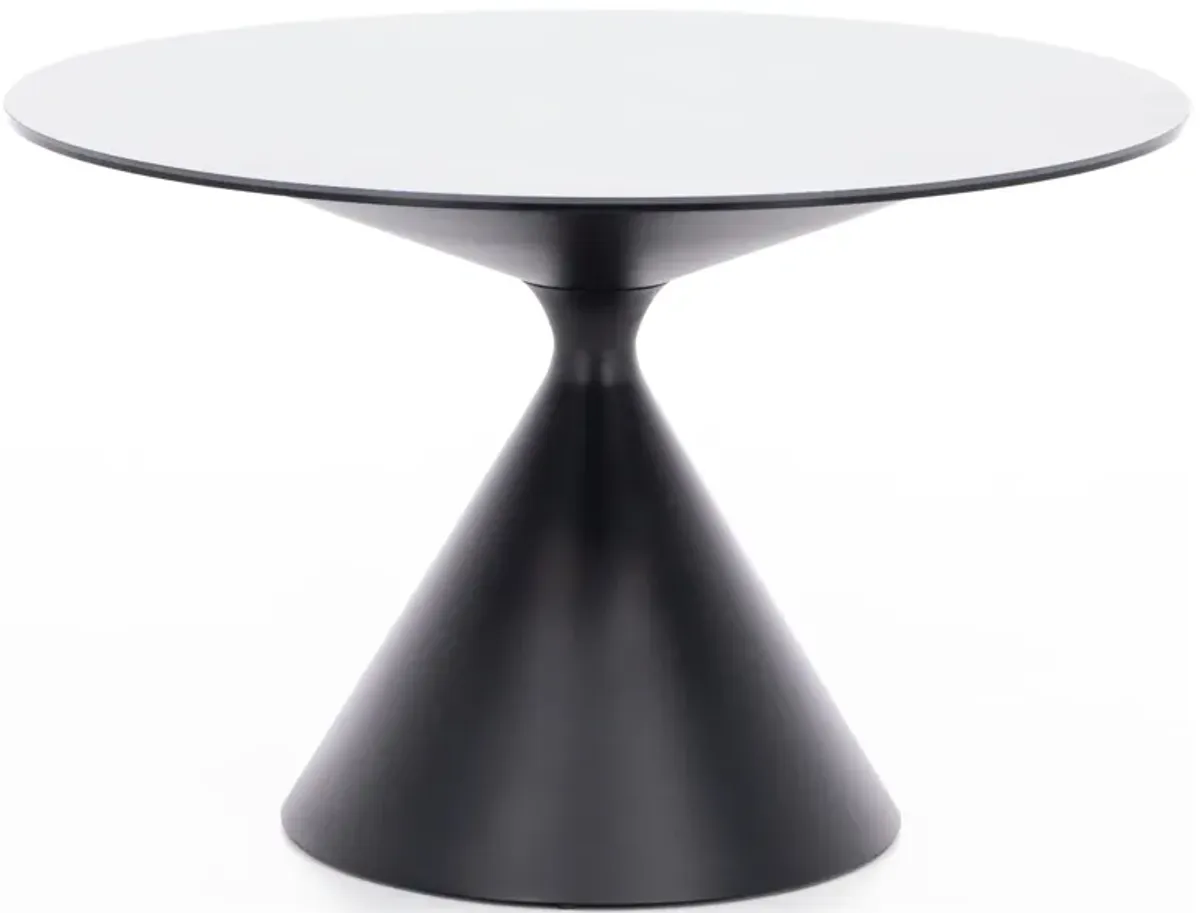 Nile 47" Round Sintered Stone Dining Table