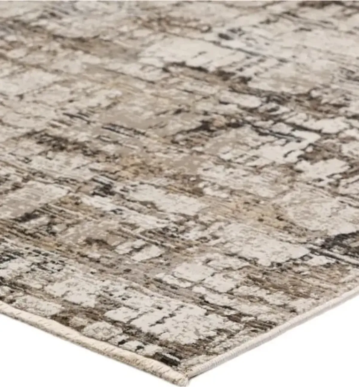 Denizi Putty Area Rug 5'3"W x 7'8"L