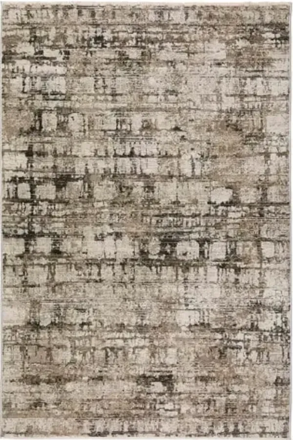 Denizi Putty Area Rug 5'3"W x 7'8"L
