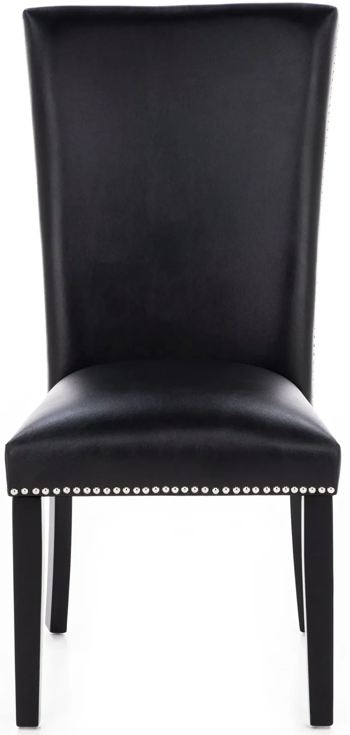 Beverly Black Upholstered Side Chair