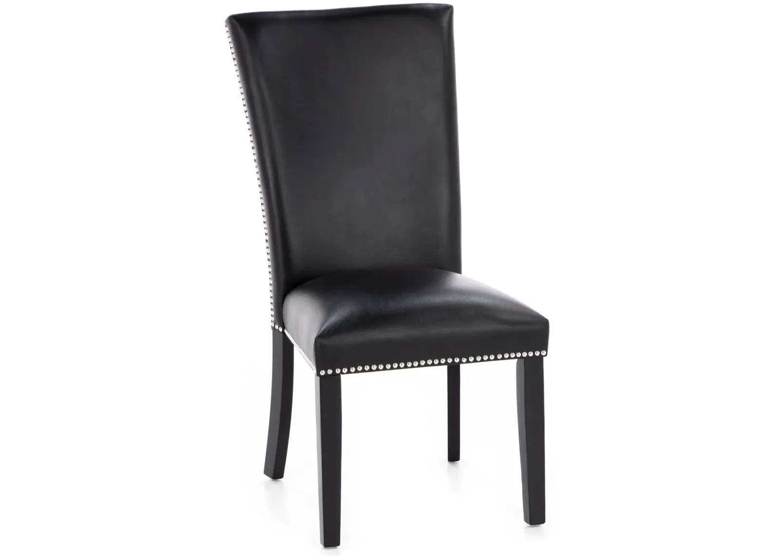 Beverly Black Upholstered Side Chair