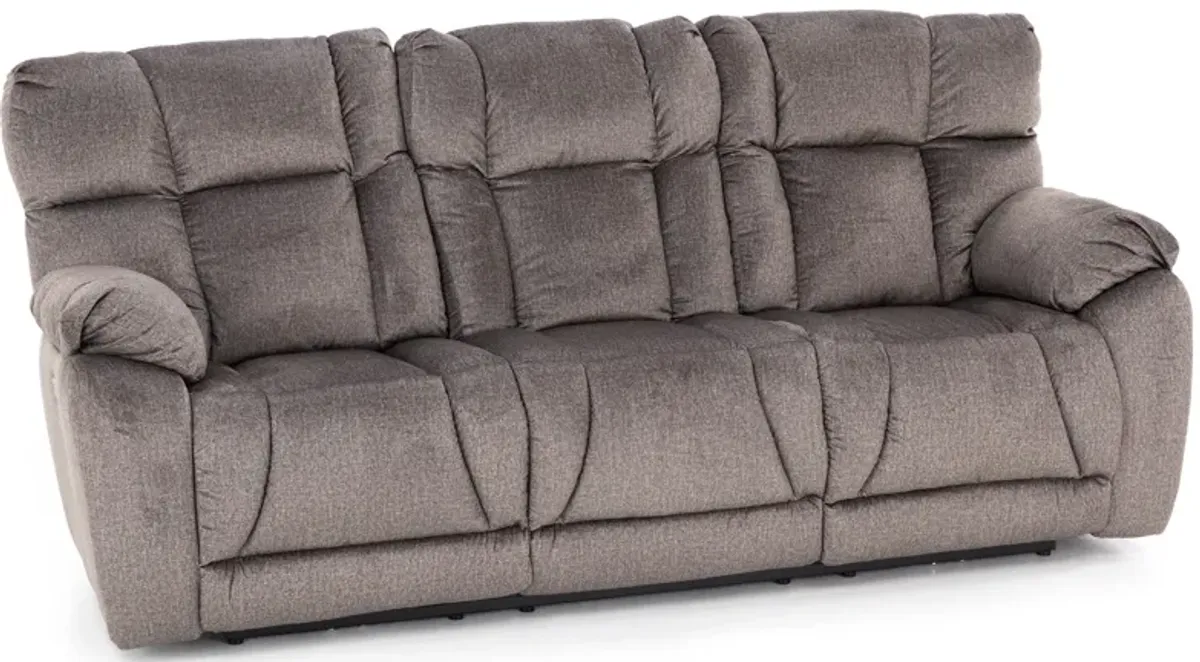 Joker Power Headrest Power Reclining Sofa With Drop Down Table