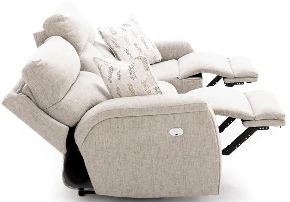 Vista Power Headrest Reclining Sofa