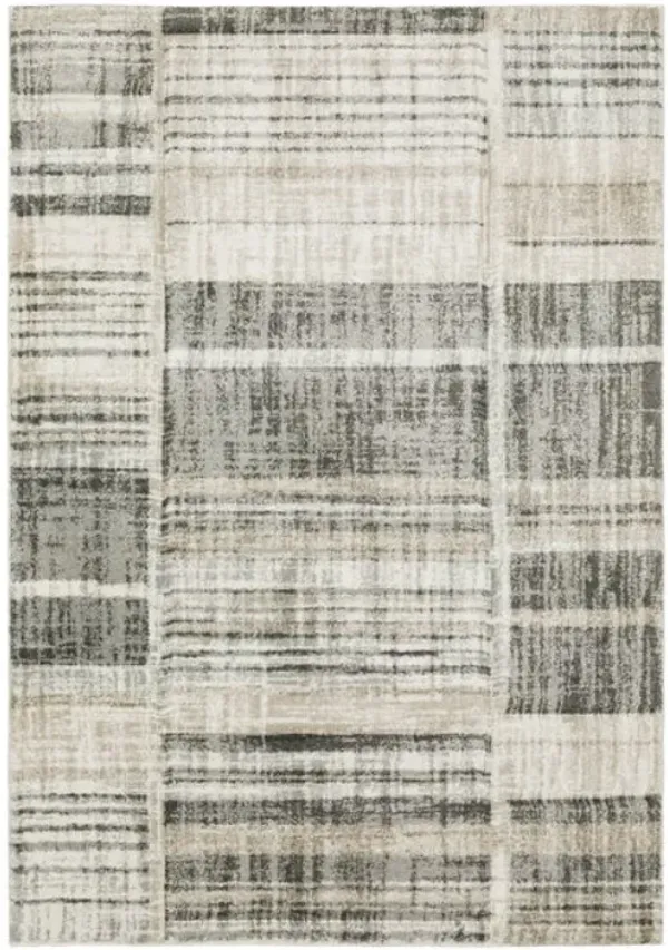 Cambria Lines Area Rug 5'3"W x 7'6"L