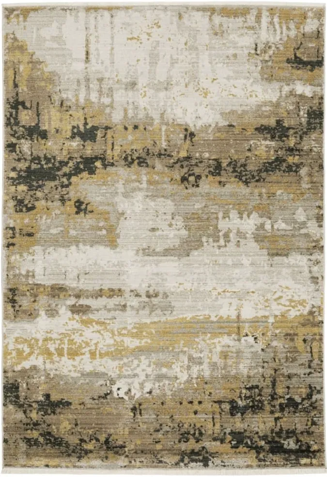 Bauer Abstract Area Rug 5'3"W x 7'6"L