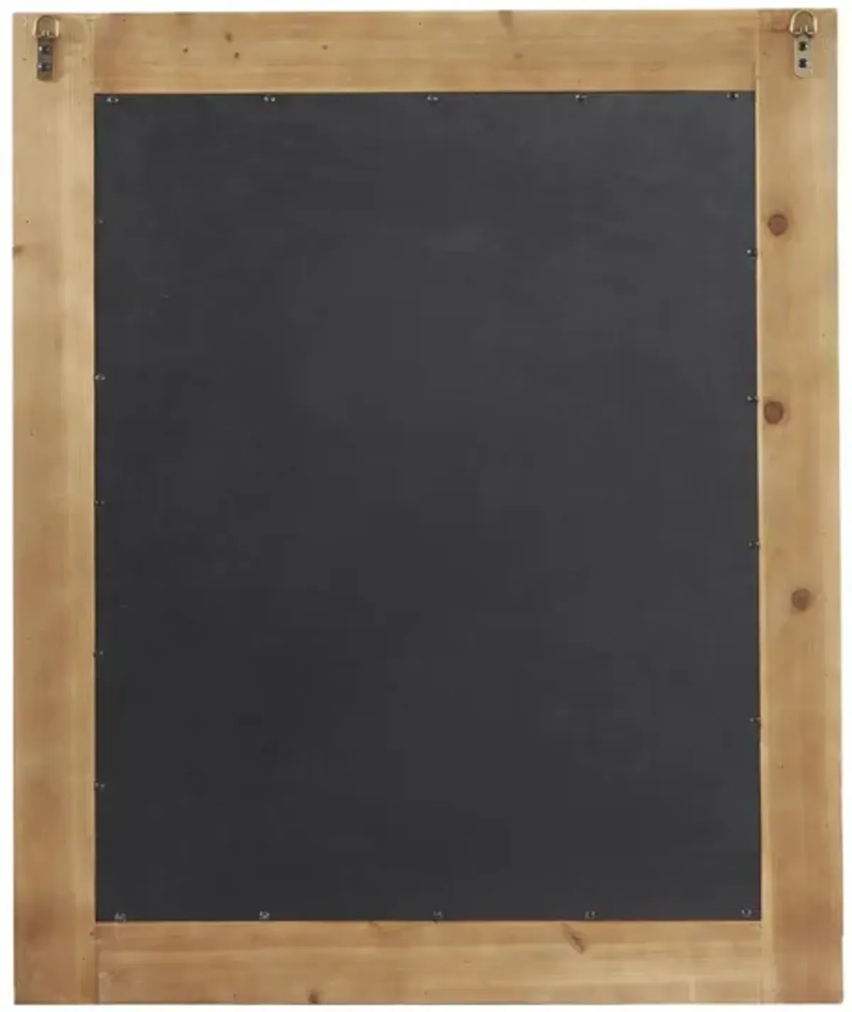 Natural Wood Wall Mirror 30"W x 36"H