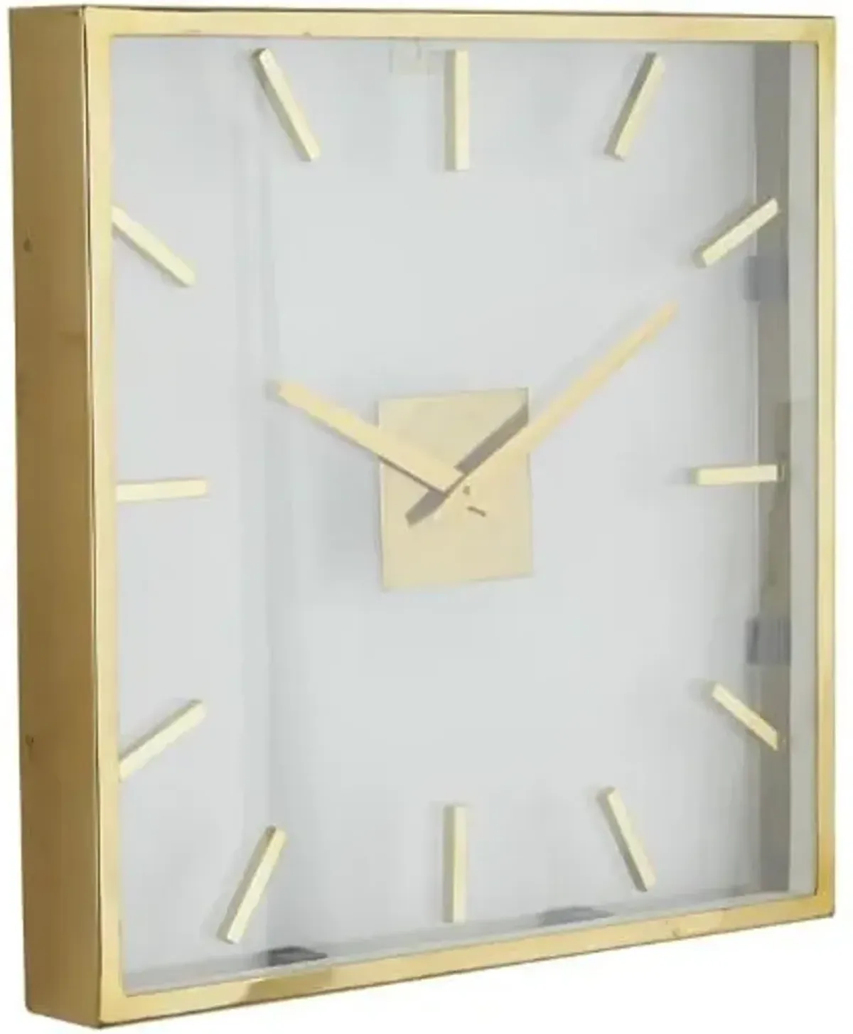 Gold Wall Clock 20"W x 20"H