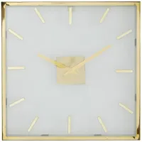 Gold Wall Clock 20"W x 20"H