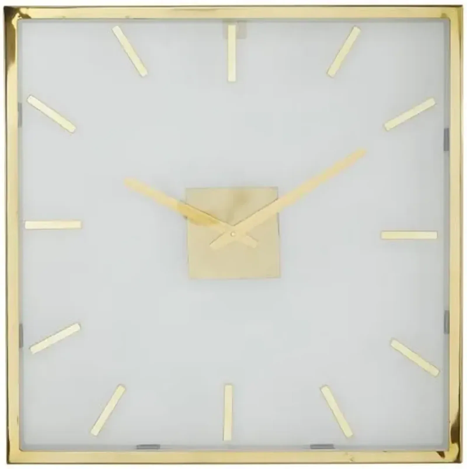 Gold Wall Clock 20"W x 20"H