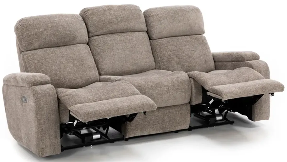 Infinity Fully Loaded Reclining Sofa With Drop Down Table