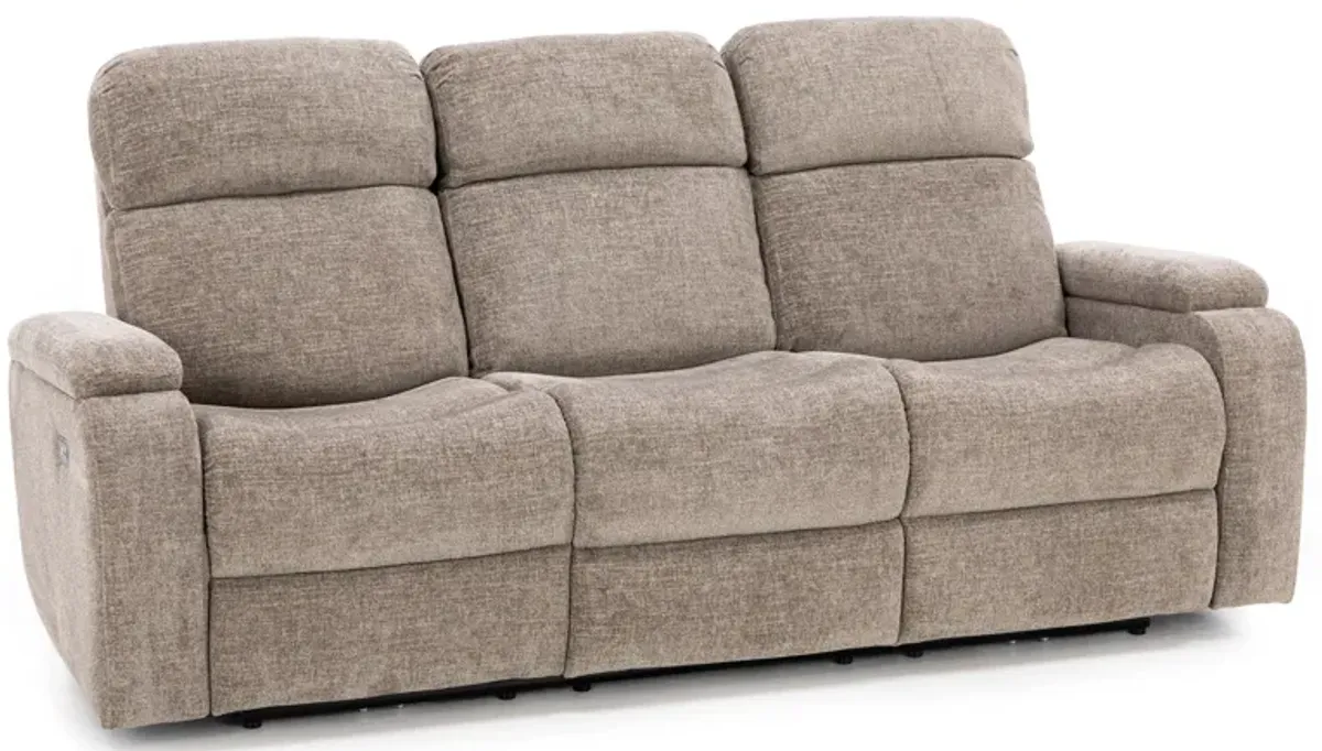 Infinity Fully Loaded Reclining Sofa With Drop Down Table