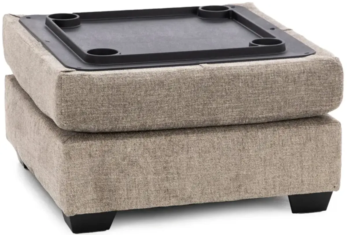Oracle Storage Cocktail Ottoman