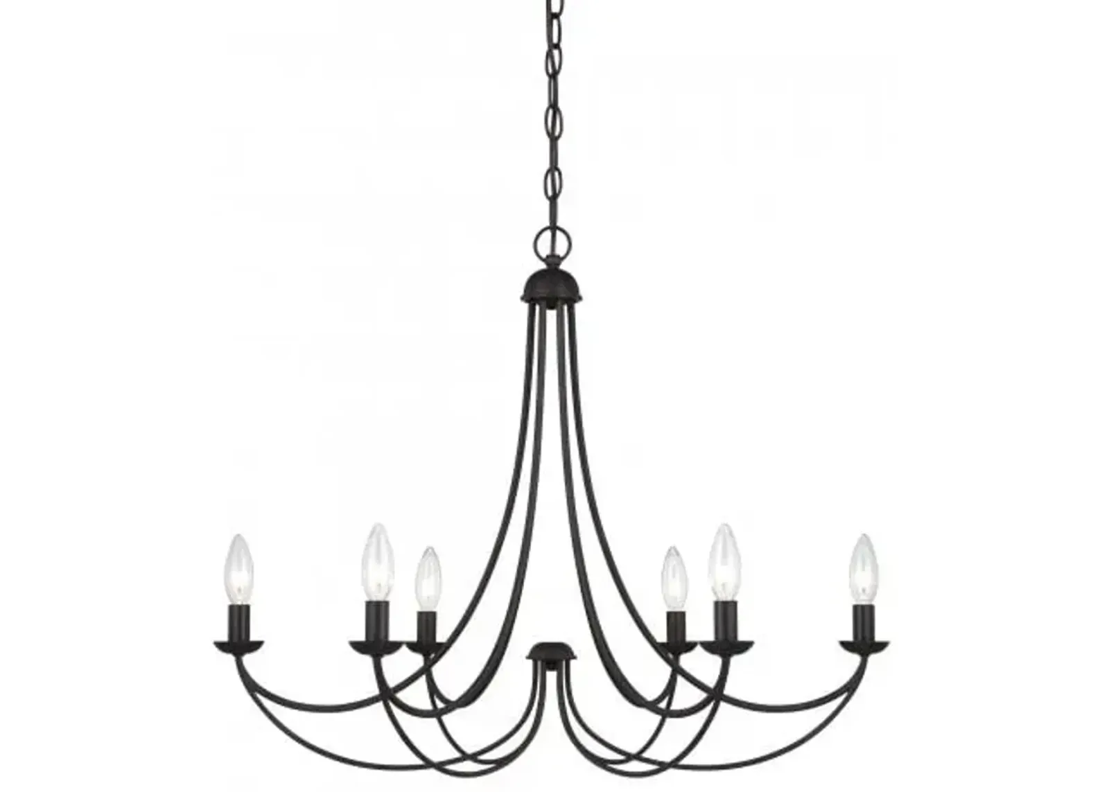 Mirren Bronze Chandelier 28"W x 23"H