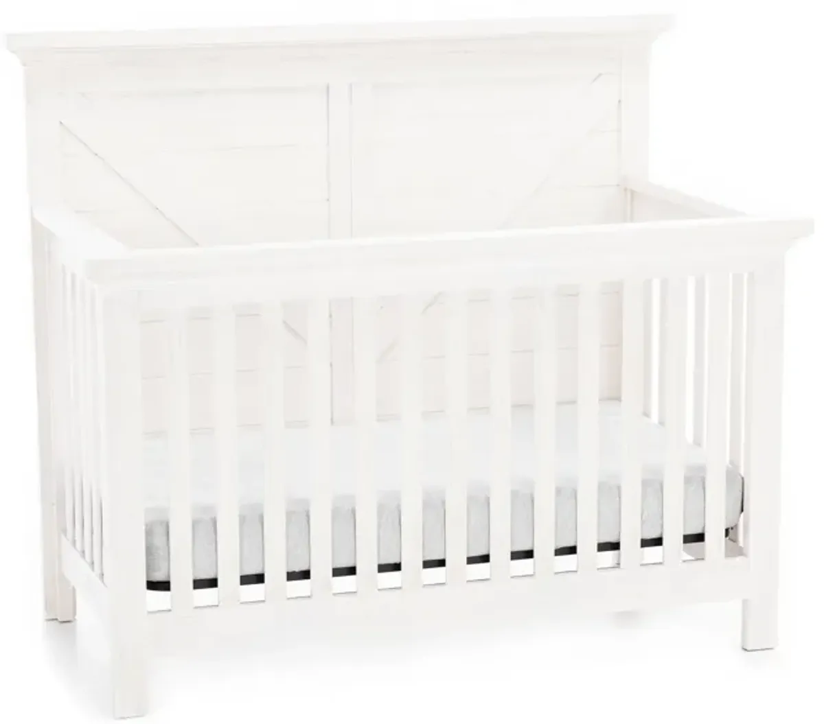 Titan White Convertible Crib