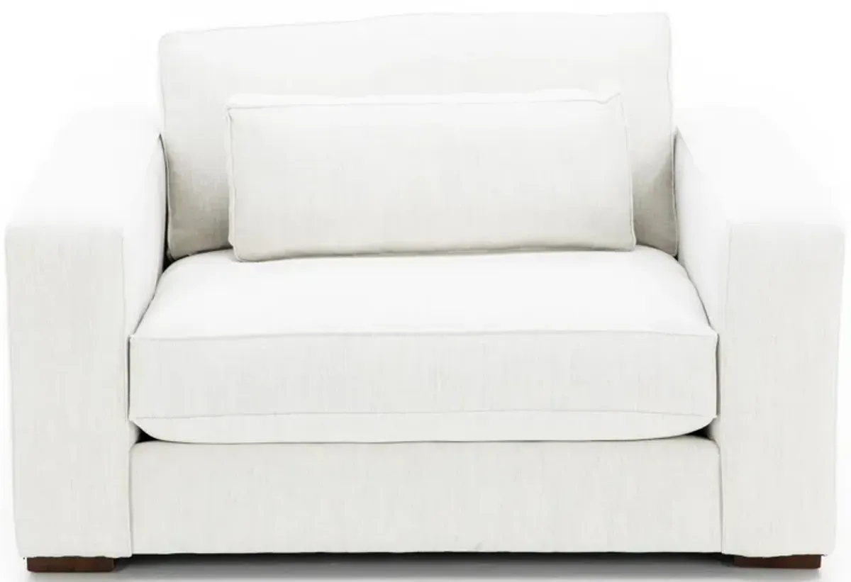 Farwell Wide Chair in Oyster