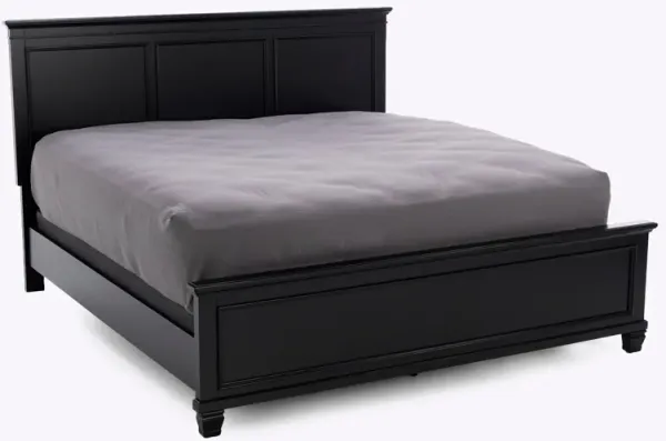 Austin King Panel Bed In Black