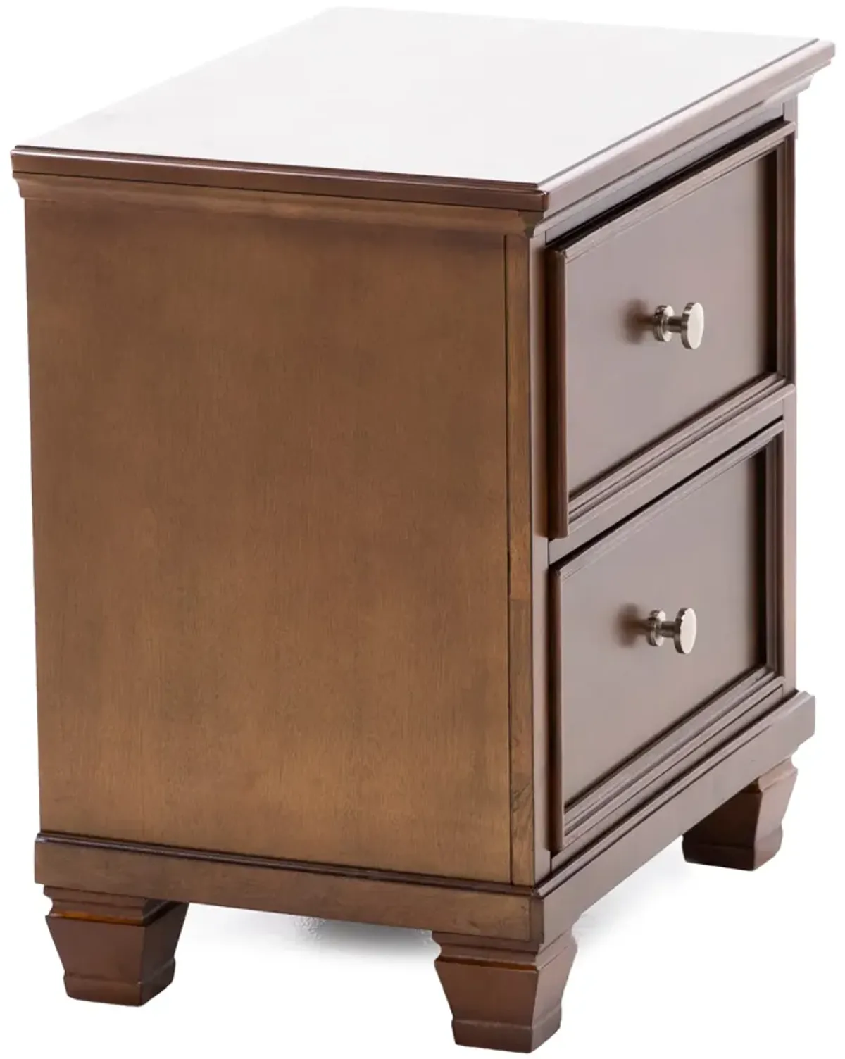 Austin 2 Drw Nightstand In Brown