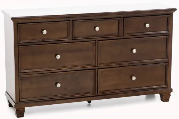 Austin 7 Drw Dresser In Brown