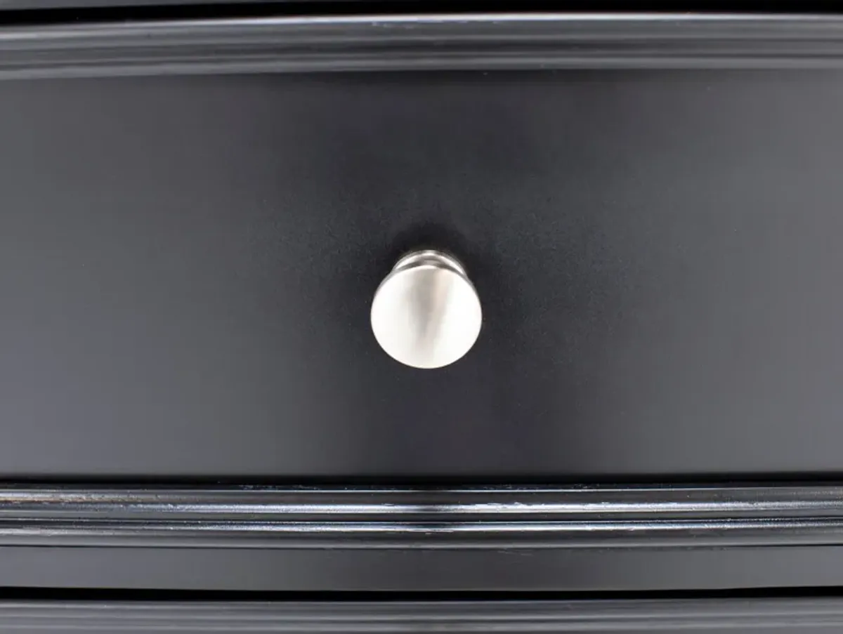 Austin 5 Drw Chest In Black