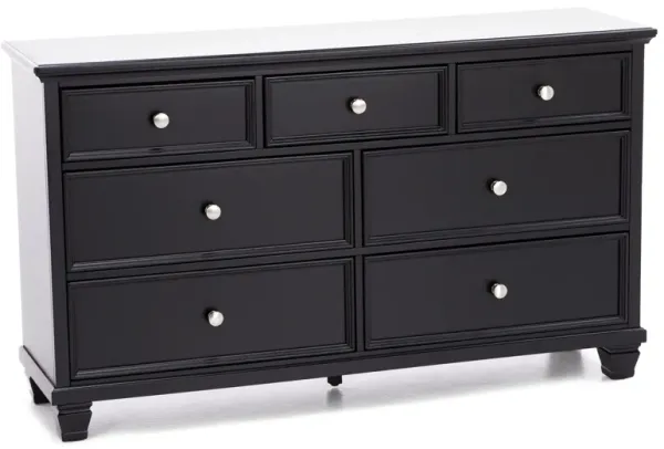 Austin 7 Drw Dresser In Black