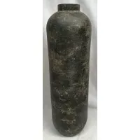 Small Verde Ceramic Floor Vase 11"W X 38"H