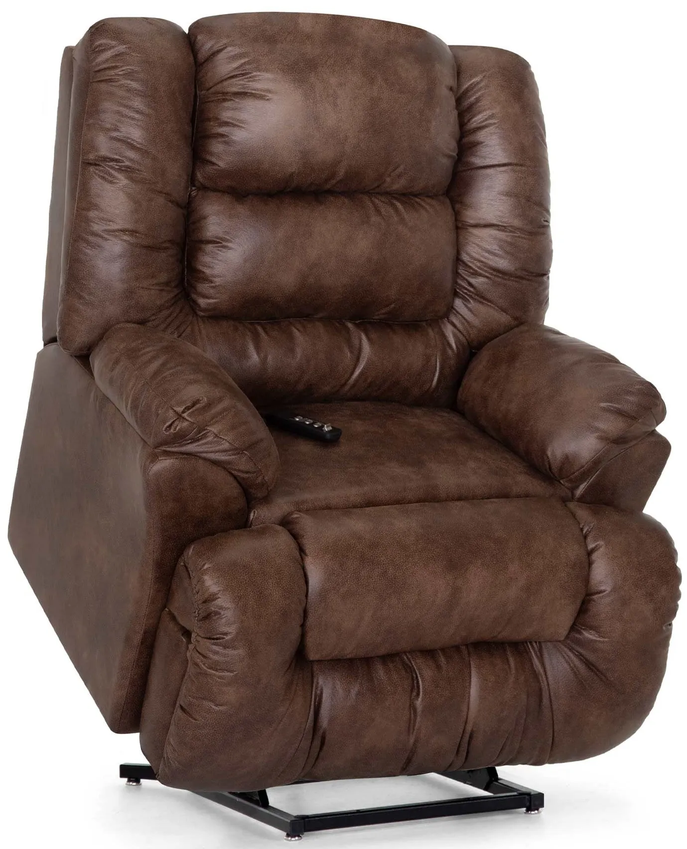 Lodi Power Headrest Lay-Flat Lift Chair in Tobacco