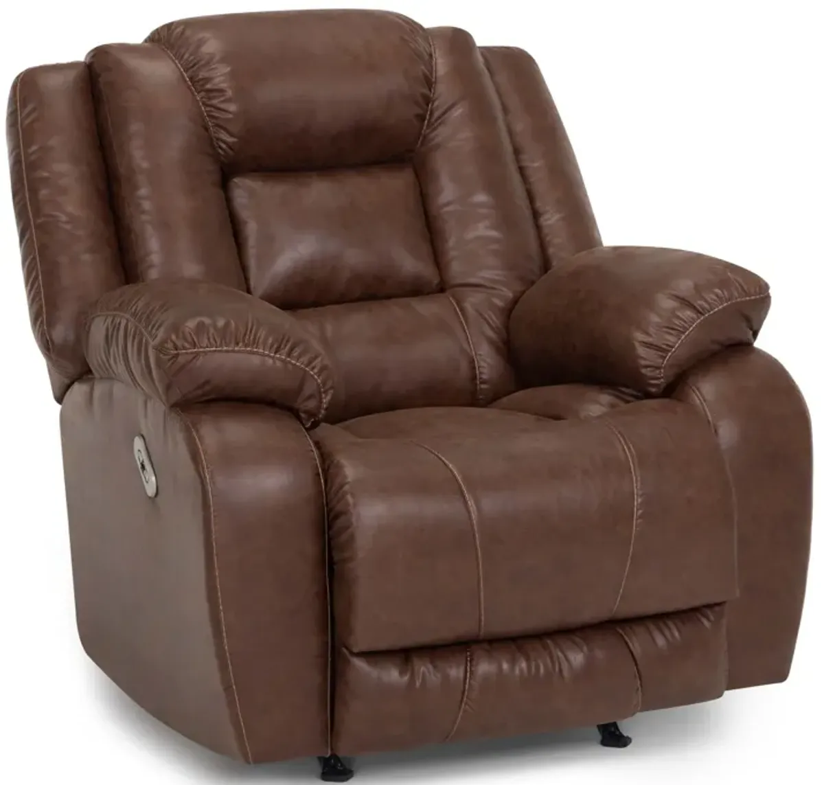 Rita Power Headrest Rocker Recliner in Maple