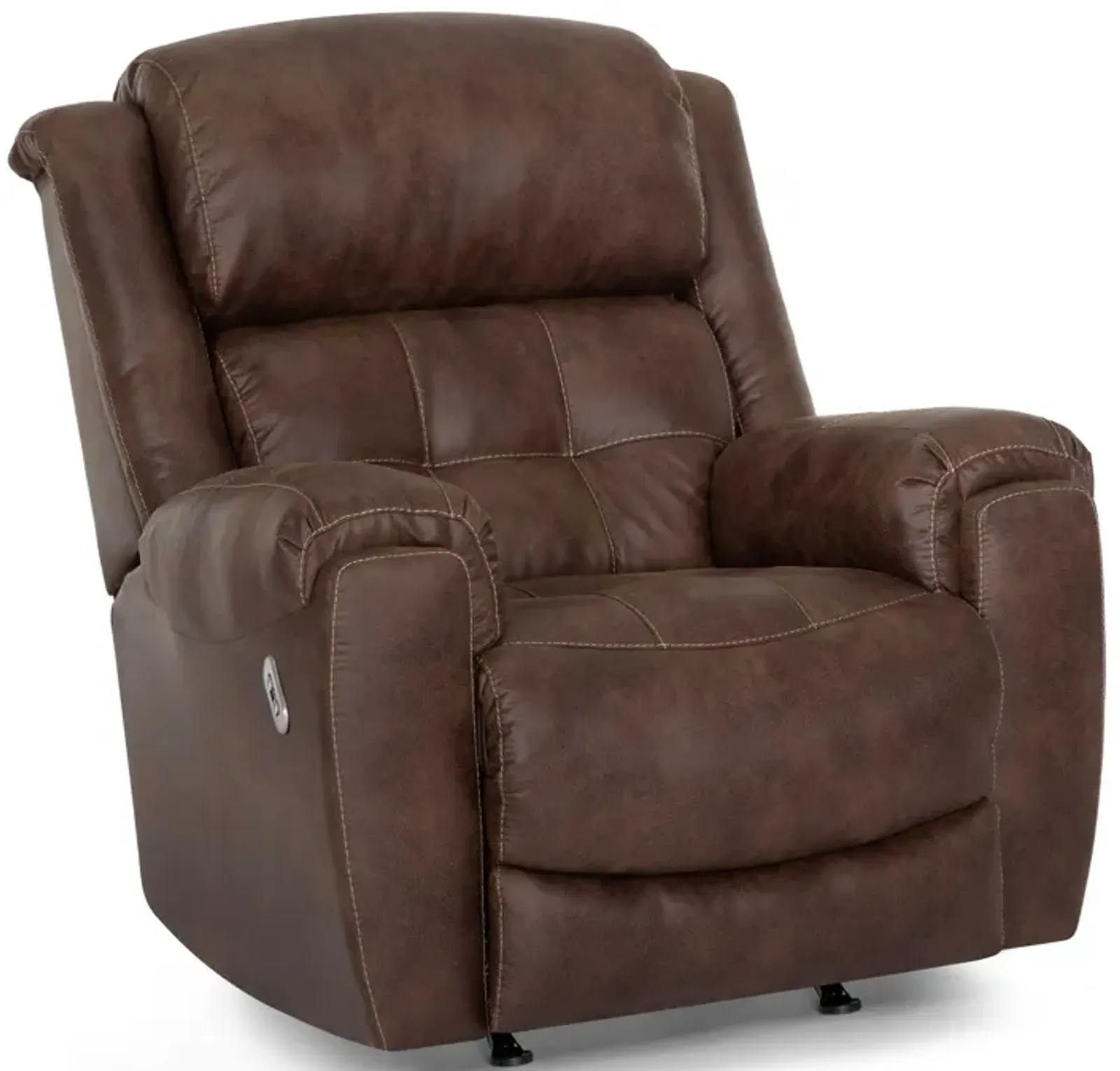 Bonnie Power Rocker Recliner in Chocolate