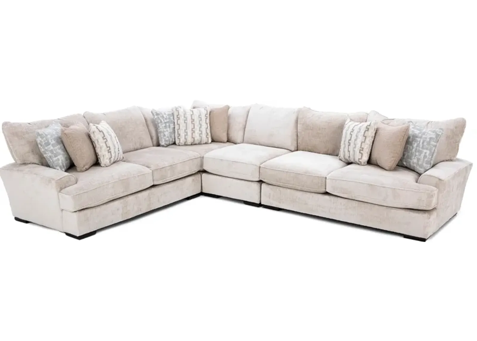 Tribecca 4 Pc. Sectional in Fossil