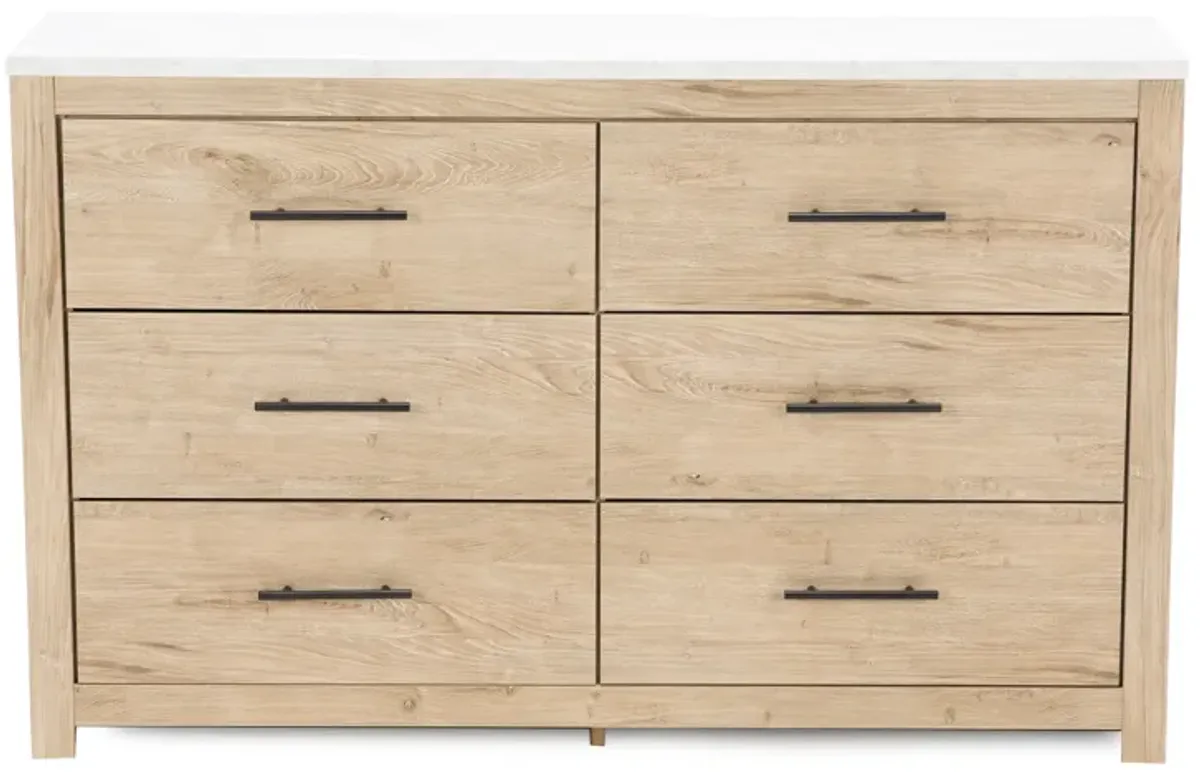 Mia Six Drawer Dresser